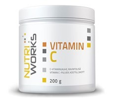 Vitamin C 200g - NutriWorks - EXP 13/03/2023