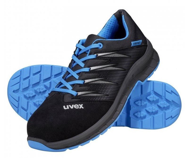 Uvex 2 trend 6939 S2 ESD SRC pracovní obuv černo-modrá