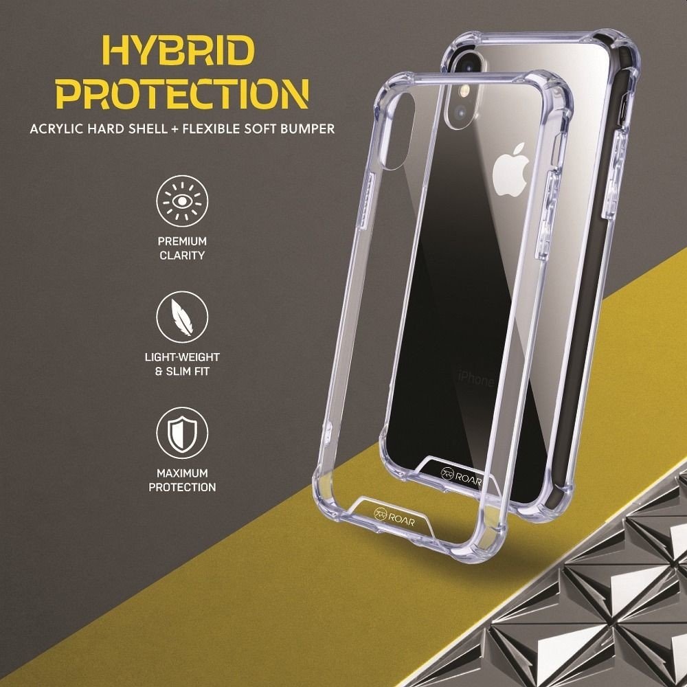 Armor Jelly Case Roar pro iPhone 13 Pro Max - transparentní