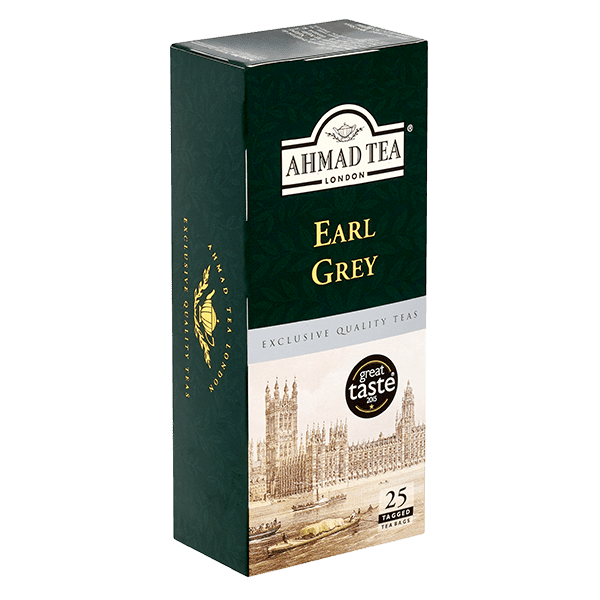 Ahmad Tea | Earl Grey Tea | 25 sáčků (s úvazkem)