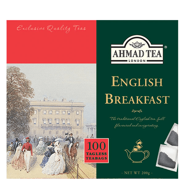 Ahmad Tea | English Breakfast | 100 sáčků (bez úvazku)