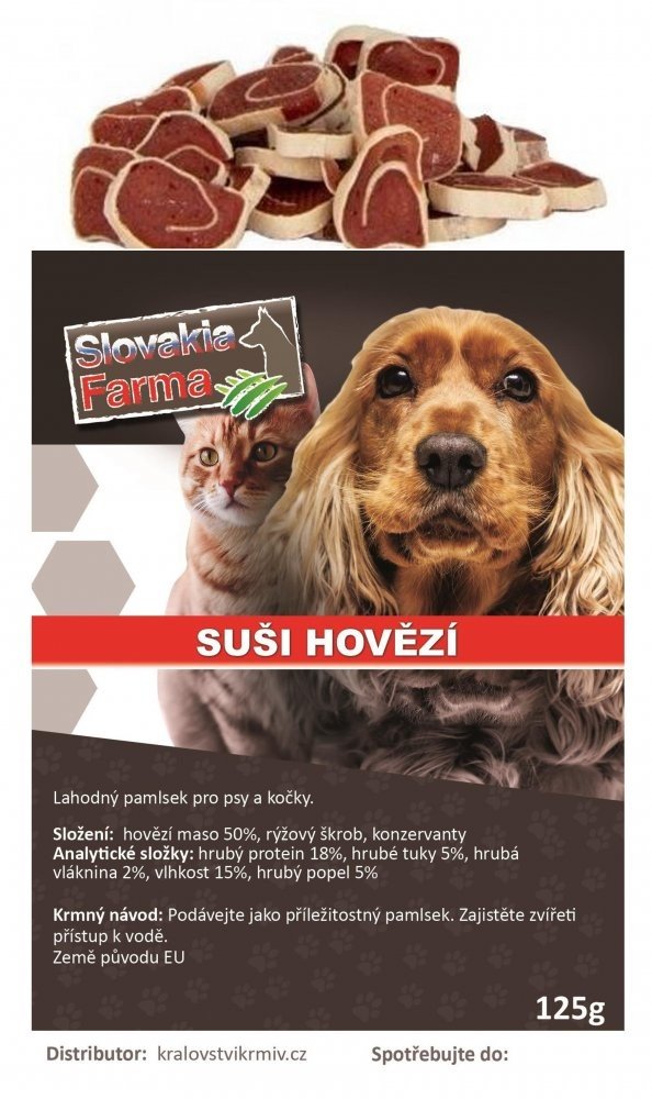 Hovězí suši 125g