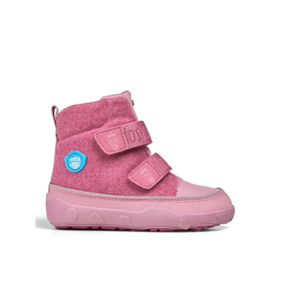 Affenzahn COMFY WALK WOOL MIDBOOT UNICORN Pink - 23