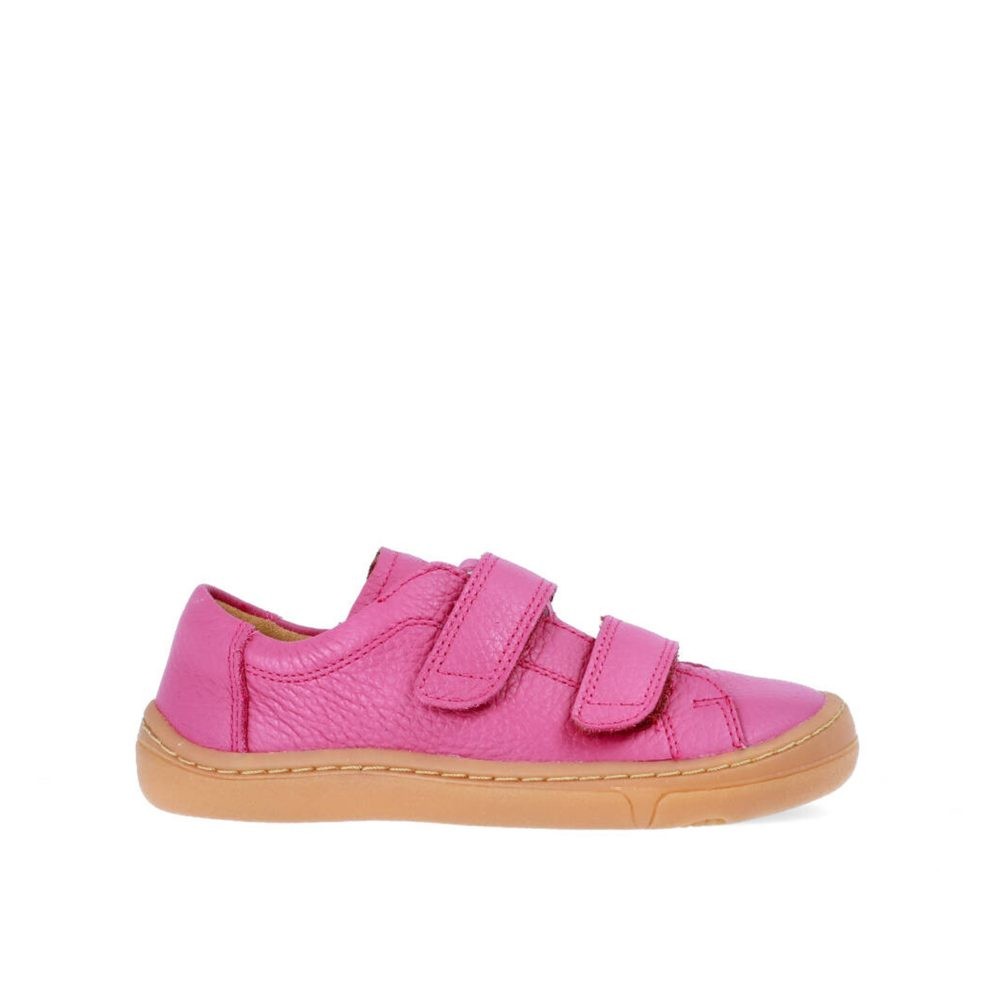 FRODDO TENISKY LEATHER D-VELCRO Fuxia - 20