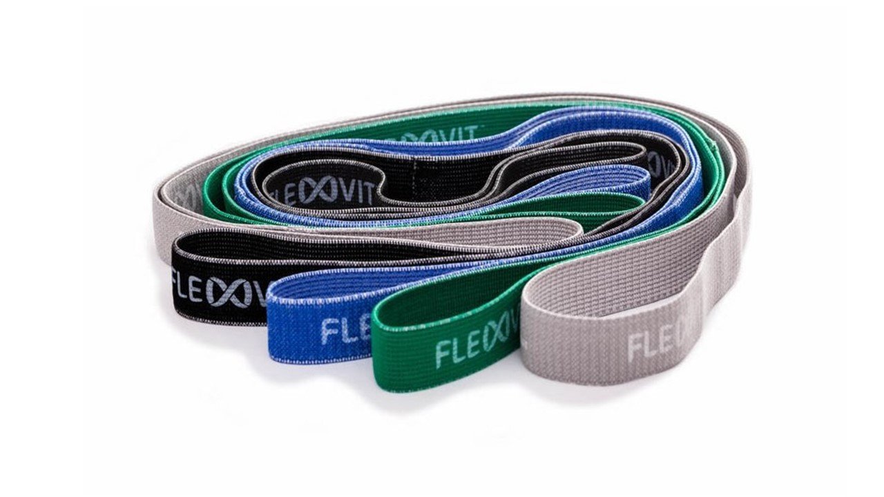 Posilovací guma Flexvit Revolve Barva: Zelená - střední zátěž