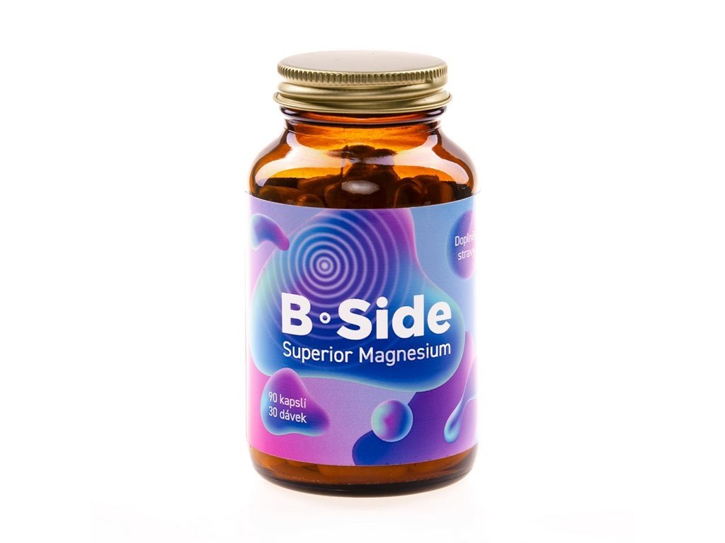 B-side B Side Superior Magnesium Supplement 90 kapslí