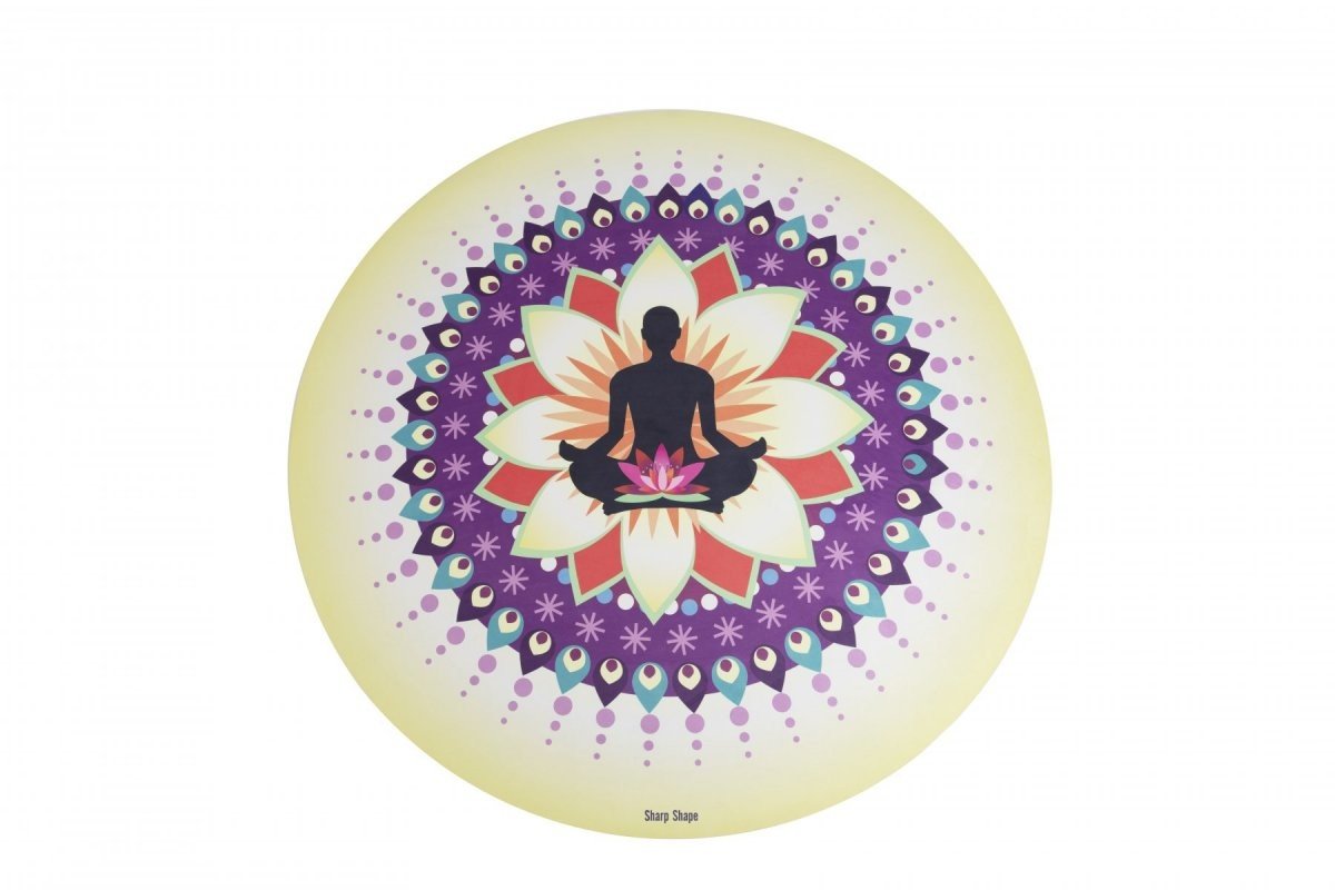 Sharpshape Kruhová podložka na jógu Meditation