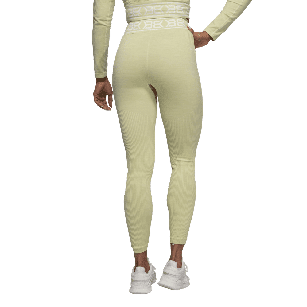 Better Bodies Legíny Rib Seamless Mellow Green Melange Barva: Zelená, Velikost: XS