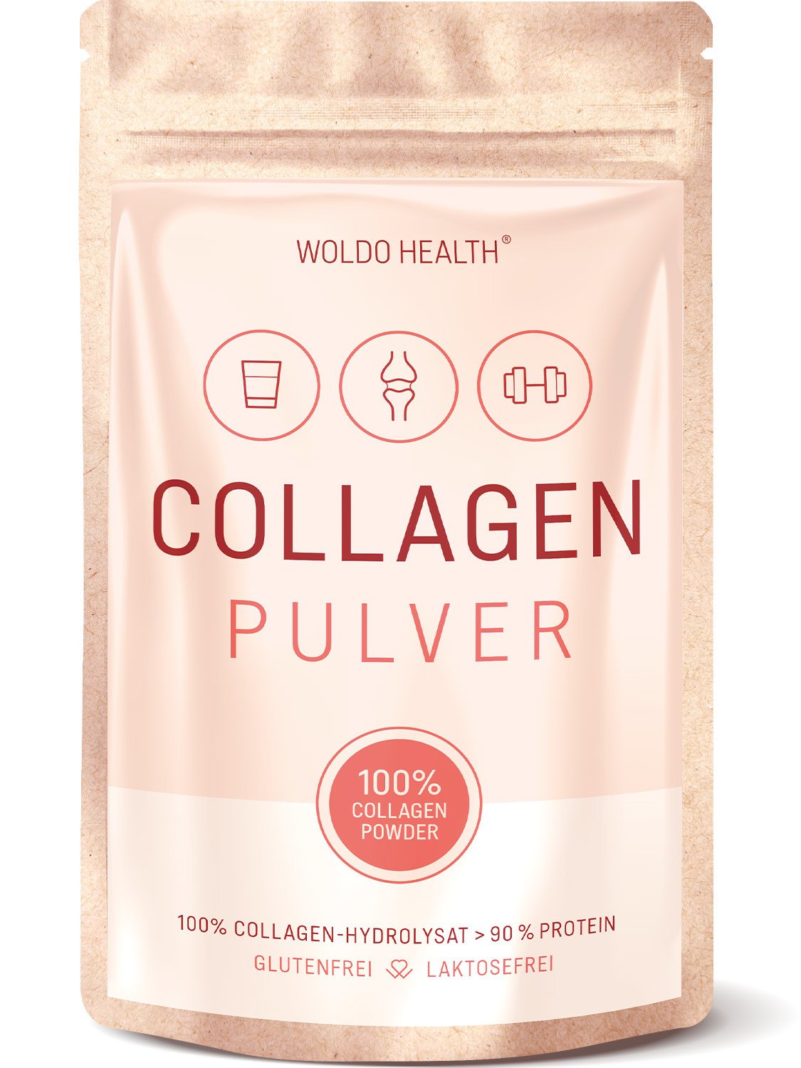WoldoHealth® Kolagen s mnoha aminokyselinami 1 kg