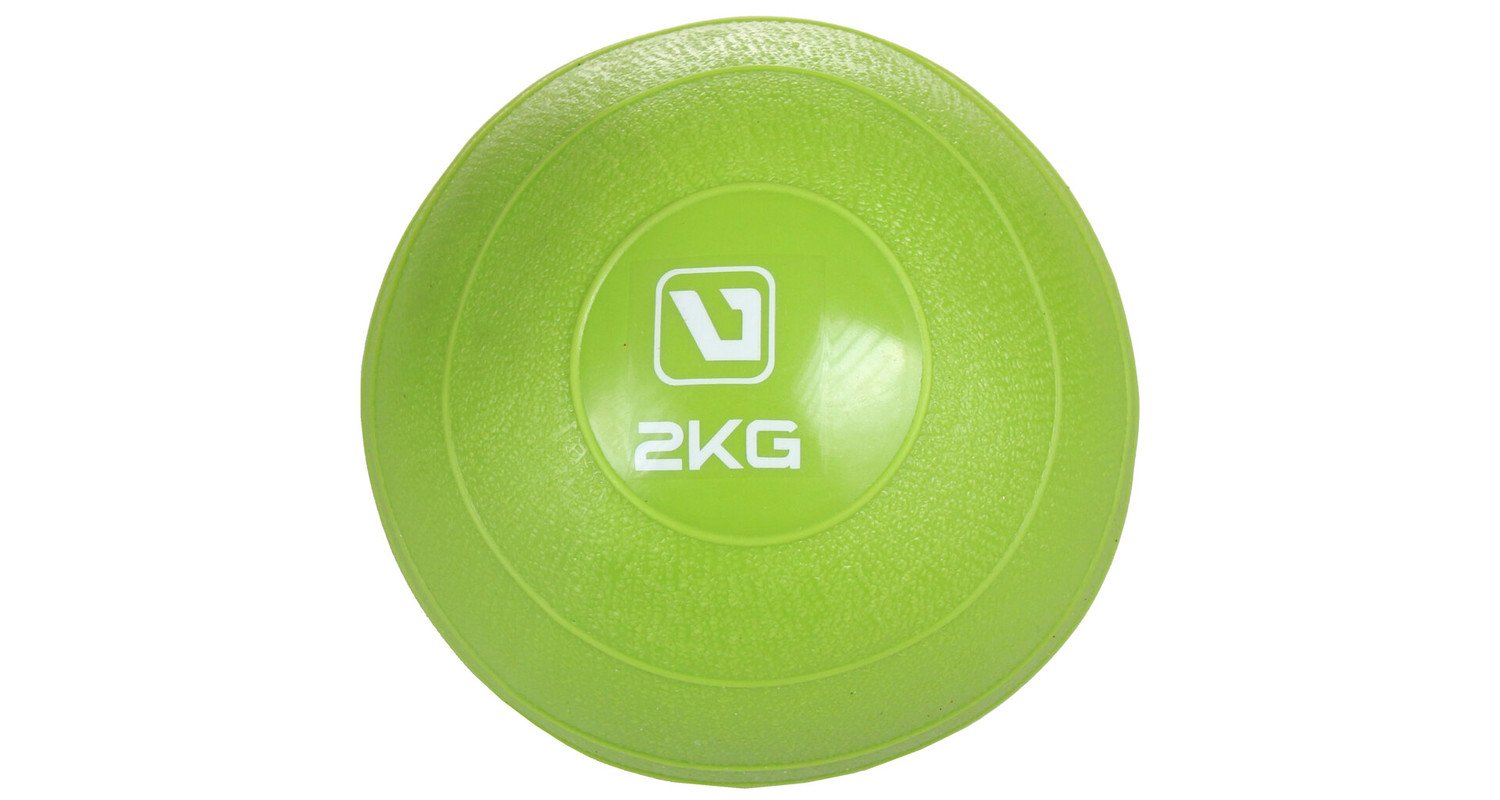 LiveUp Weight ball míč na cvičení Hmotnost: 2 kg