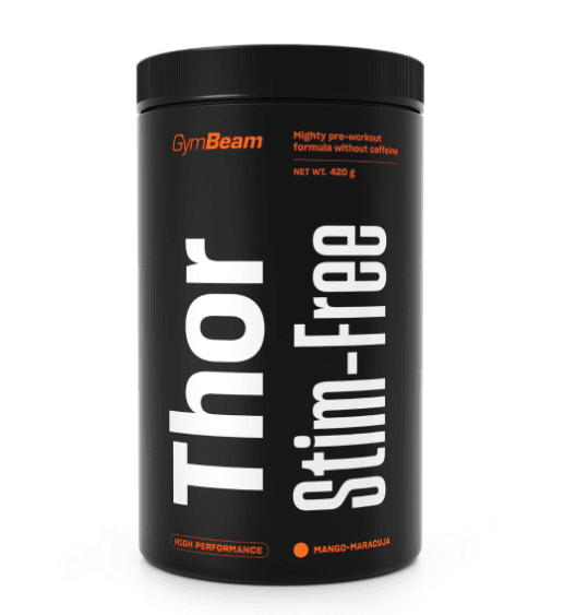 Thor Stim-free - GymBeam Množství: 420 g, Příchuť: Mango - marakuja