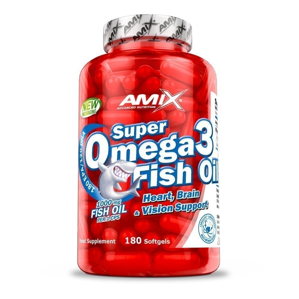 Amix Nutrition Amix Super Omega 3 - EXP: 2/23 Množství: 180 tablet