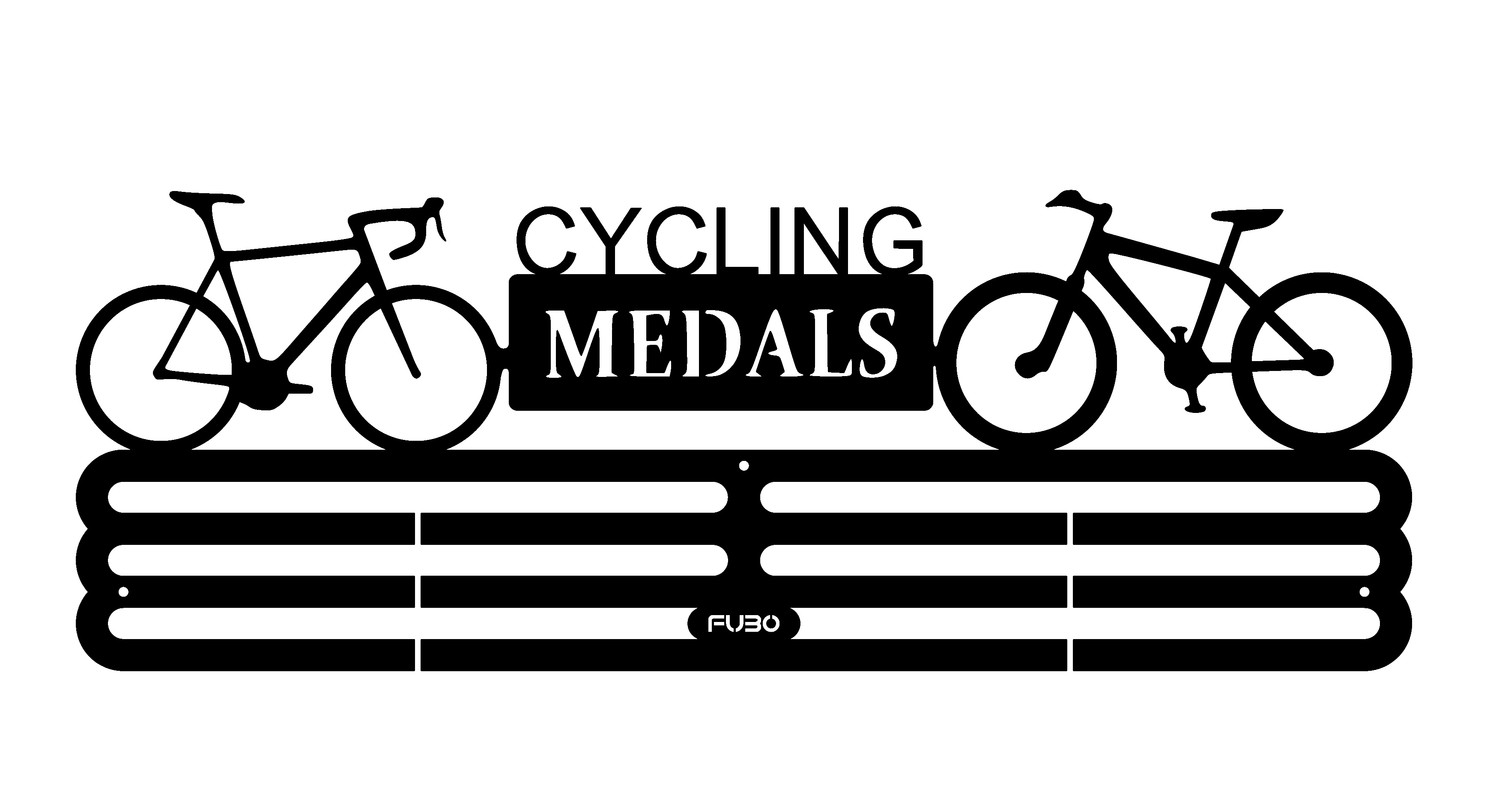FUBO Fitness Věšák na medaile CYCLING