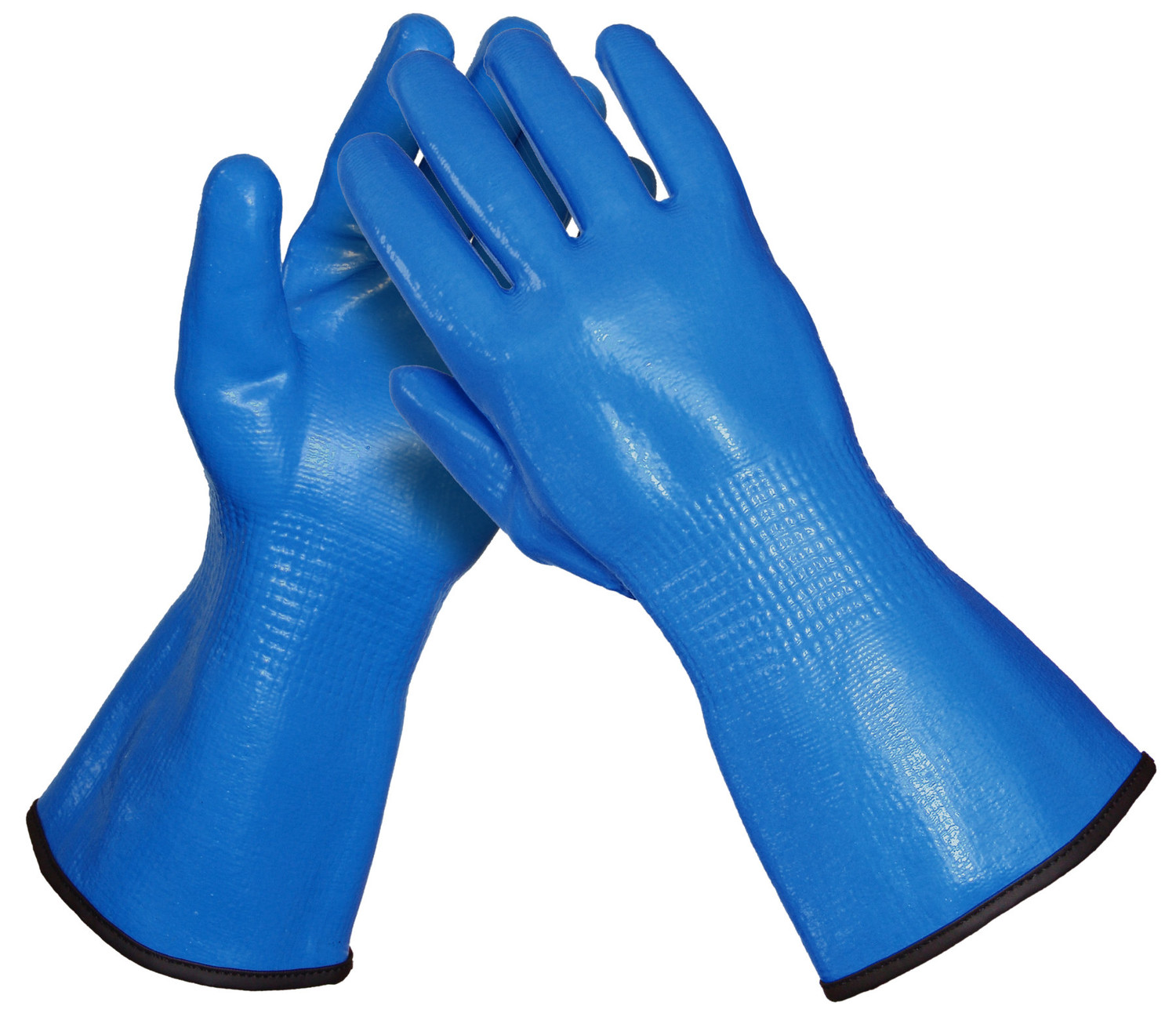 Nitrillo protiřezné tepluodolné a voděodolné nitrilové rukavice