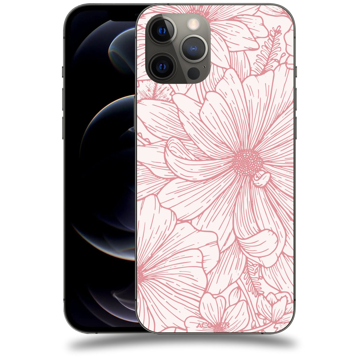 ACOVER Kryt na mobil Apple iPhone 12 Pro Max s motivem Floral I