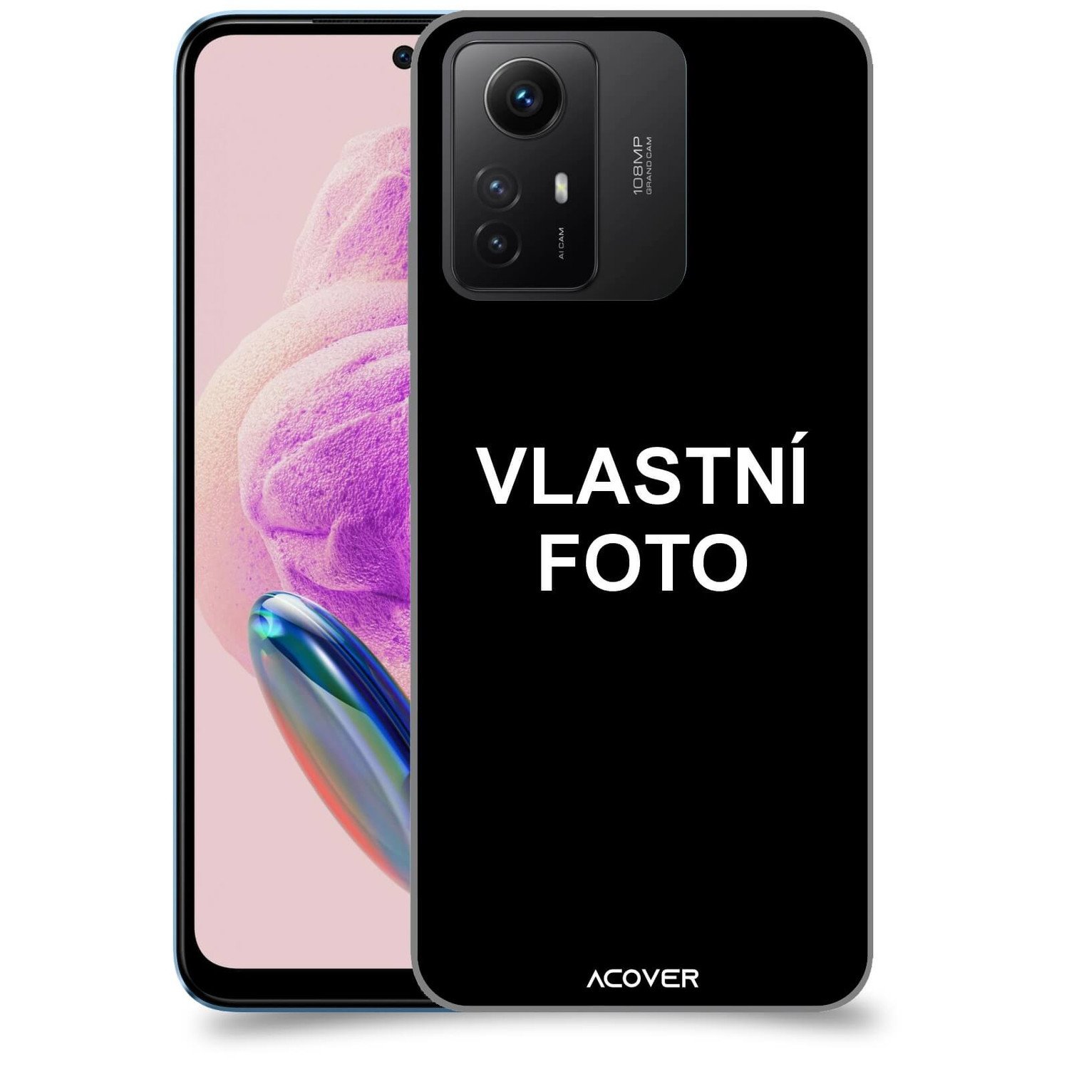 ACOVER kryt na mobil Xiaomi Redmi Note 12S s vlastní fotkou / motivem