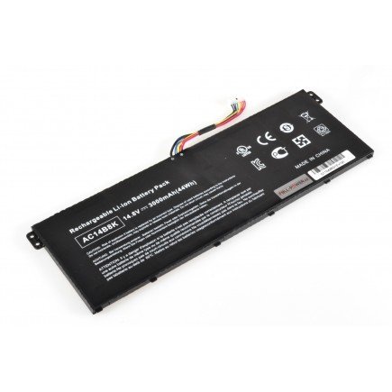 Acer Aspire MM1-571 baterie 3000mAh Li-Pol 14,8V černá