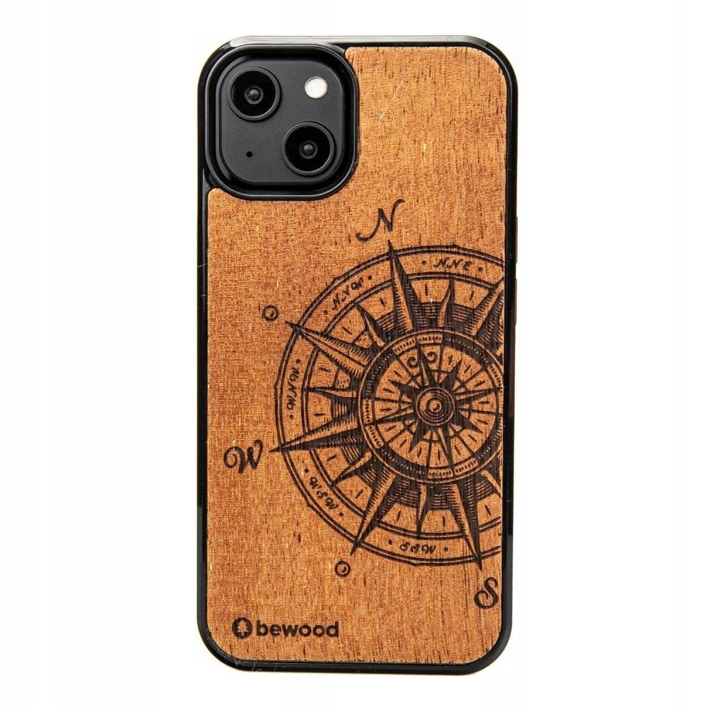 Dřevěné pouzdro pro iPhone 15 Plus Bewood Traveler Merbau