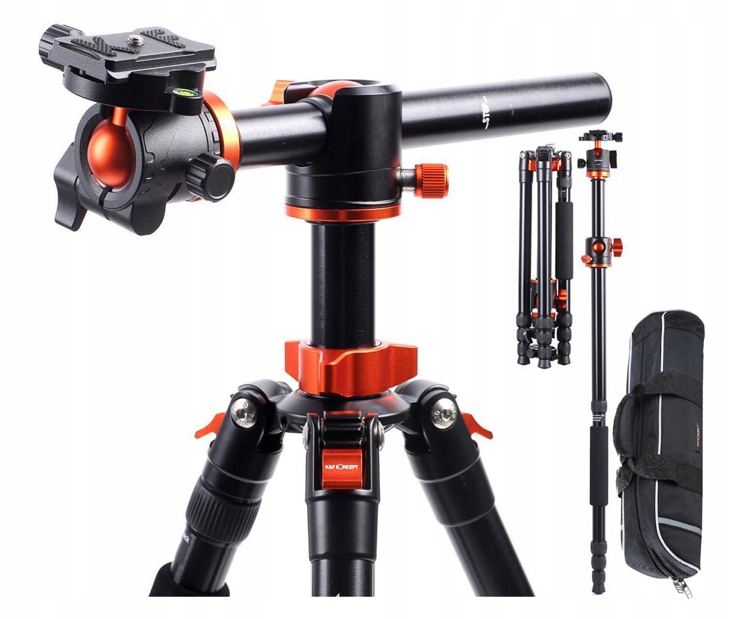 Kf Foto stativ Pro hlava monopod T