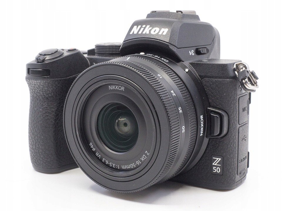 Fotoaparát Nikon Z50 tělo objektiv černý
