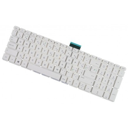 HP 15-bw052nc klávesnice na notebook CZ/SK Bílá Bez rámečku