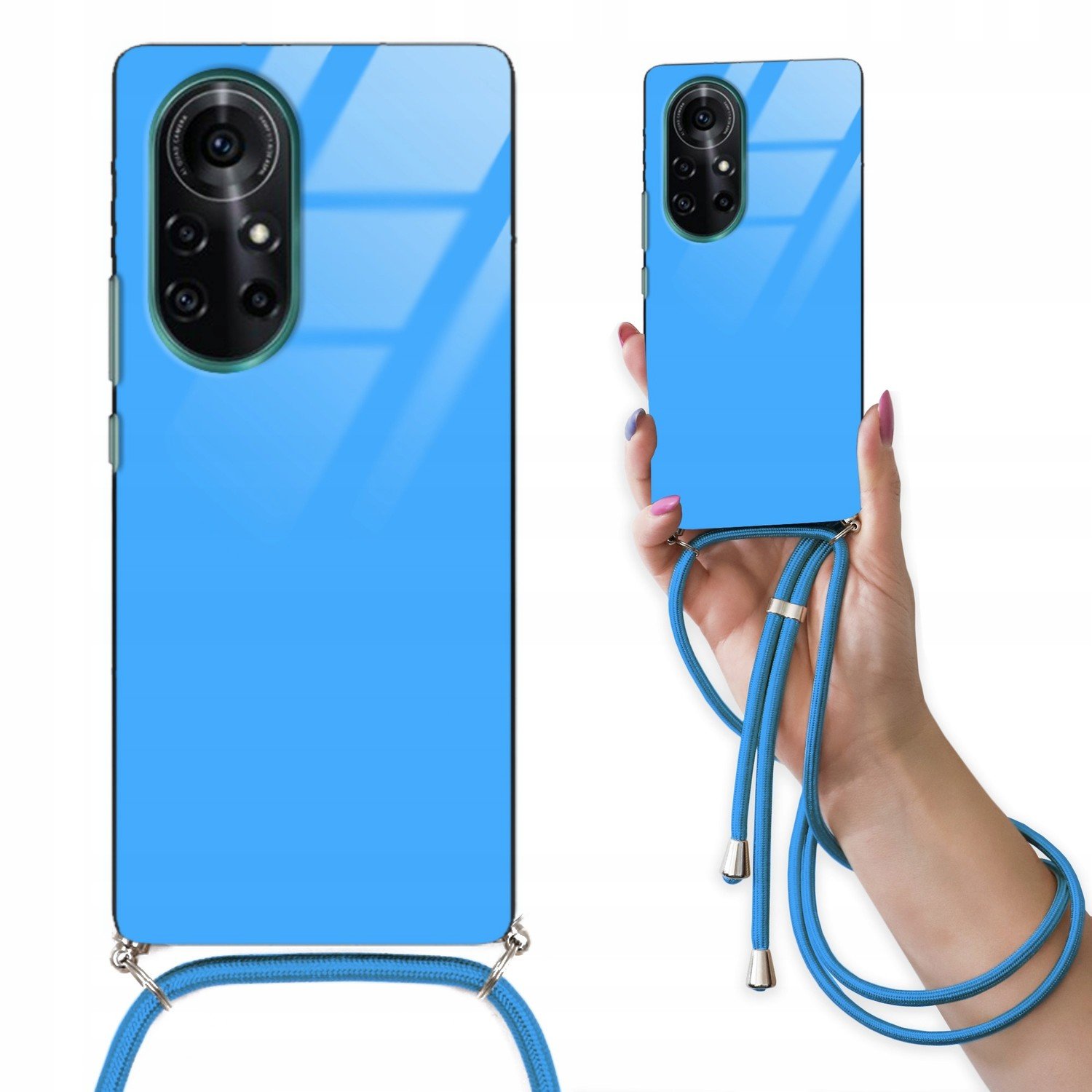 Crossglam Blue pro Huawei Nova 8 Pro Šňůrka