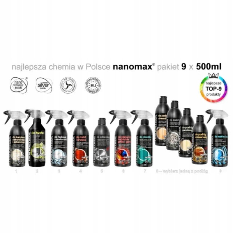 nanomax Professional set TOP-9 0,5L