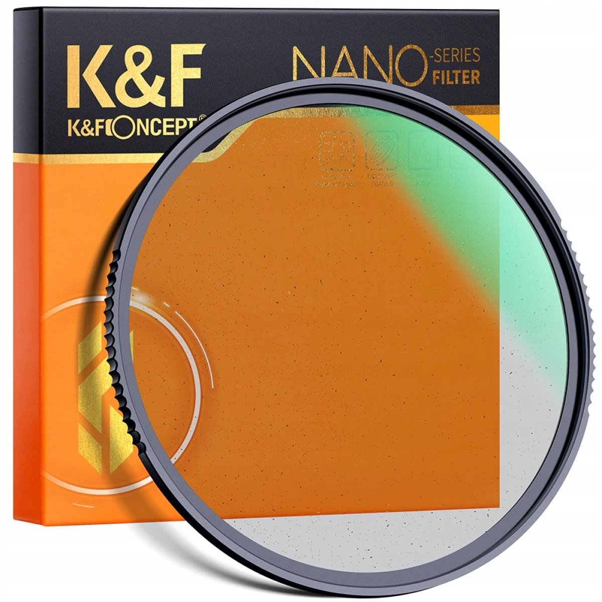 K&f difúzní filtr Black Mist 1/4 NanoX 72mm