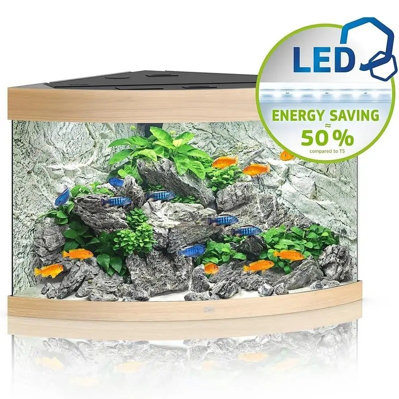 Juwel Trigon 190 Led světlé dřevo akvárium