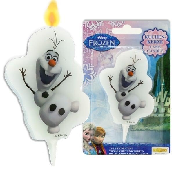 Dortová svíčka - Frozen - Olaf - 1ks