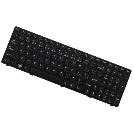 Lenovo25206723 klávesnice na notebook černá CZ/SK