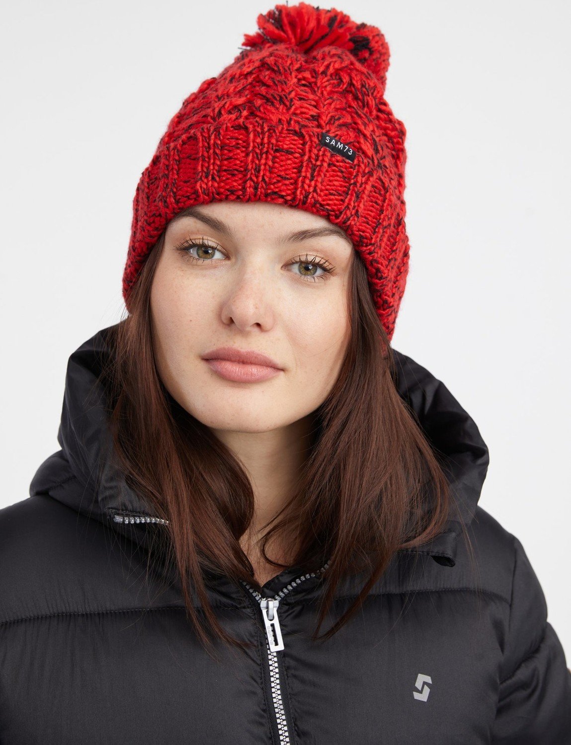 SAM 73 Dámská čepice CELIA Červená UNI