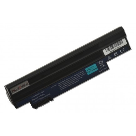 Acer Aspire One D255E-1830 Baterie pro notebook laptop 5200mAh černá