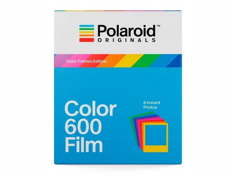 Náplně vložka papír pro fotoaparát Polaroid 600 barevné rámečky
