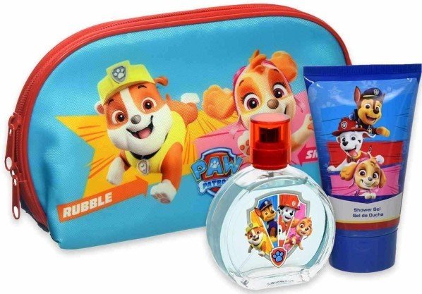 EP Line Paw Patrol - EDT 50 ml + sprchový gel 100 ml + kosmetická taštička