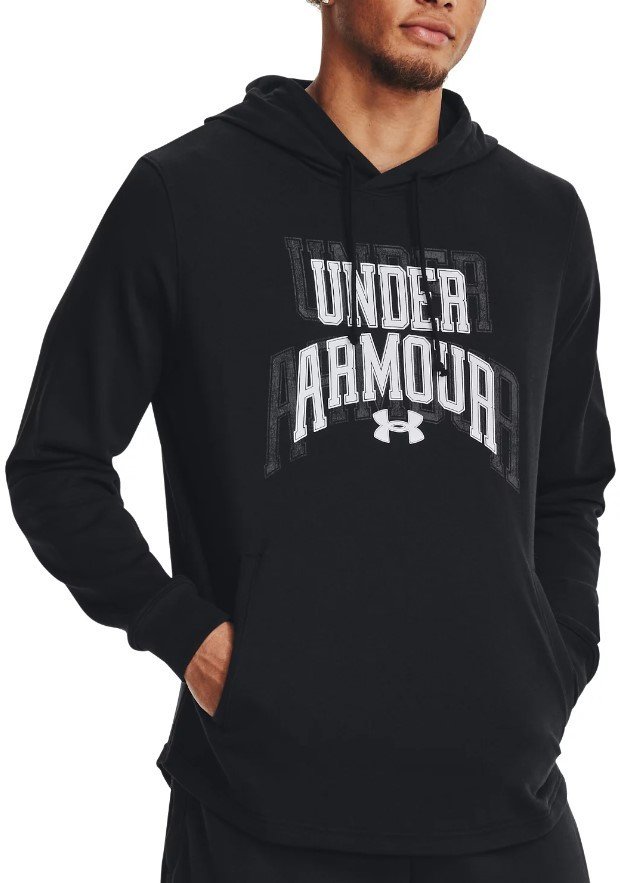 Mikina s kapucí Under Armour UA Rival Terry Graphic HD-BLK