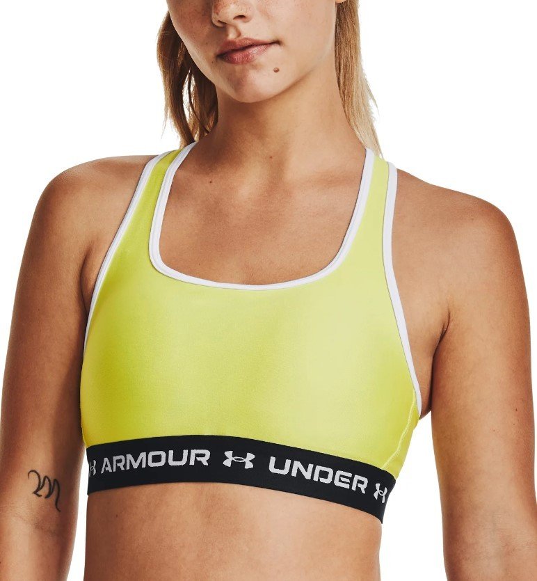 Podprsenka Under Armour Crossback Mid Bra-YLW