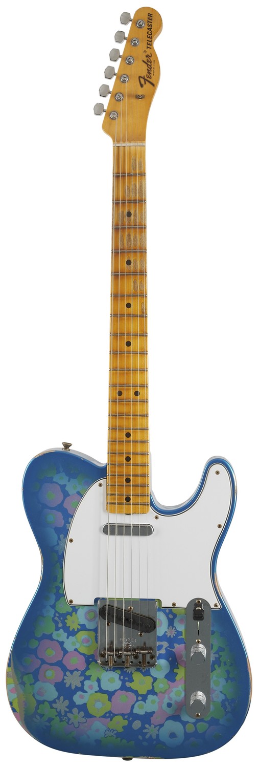 Fender Custom Shop 67 Telecaster Relic MN Blue Flower