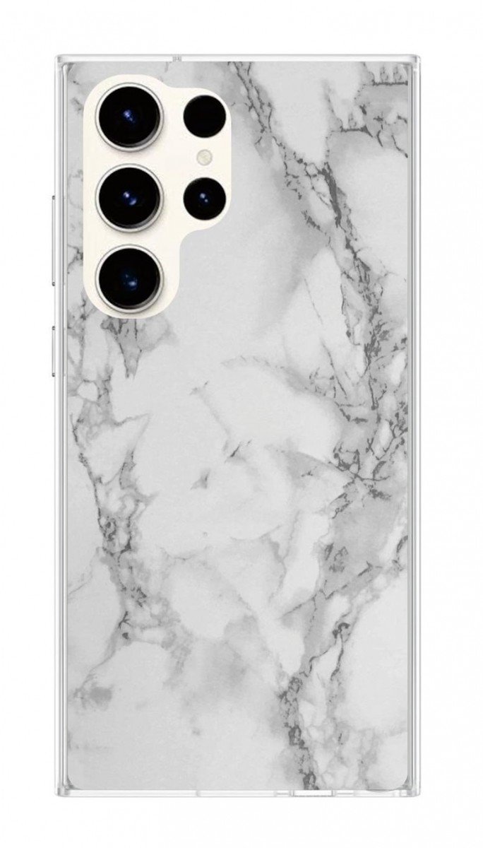 Kryt TopQ STYLE Samsung S23 Ultra Mramor bílý 106707