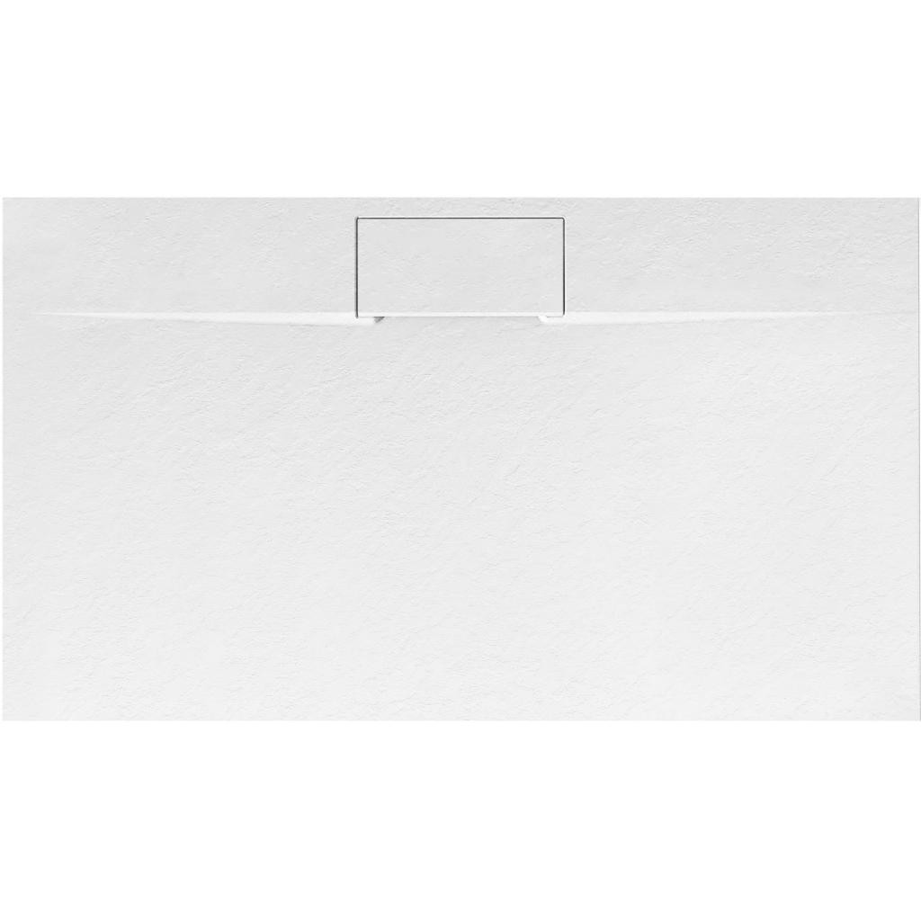 REA Sprchová vanička Bazalt Long White 80x120 REA-K3321