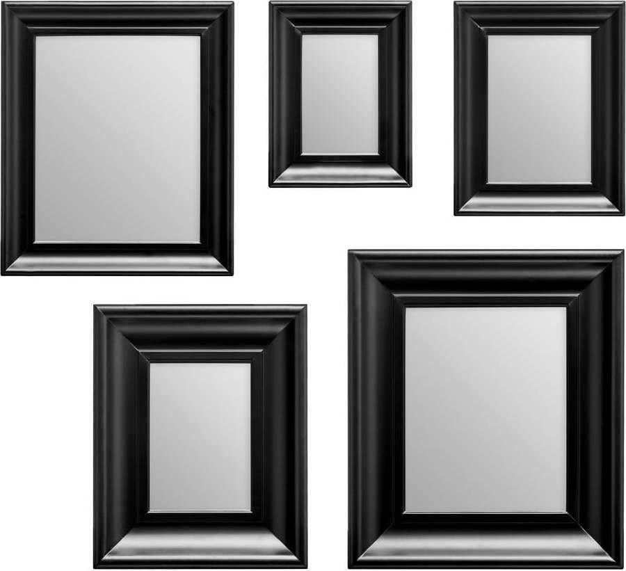 Nástěnná zrcadla v sadě 5 ks – Premier Housewares