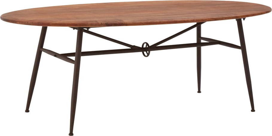 Jídelní stůl z ořechového dřeva 104x219 cm New Foundry – Premier Housewares
