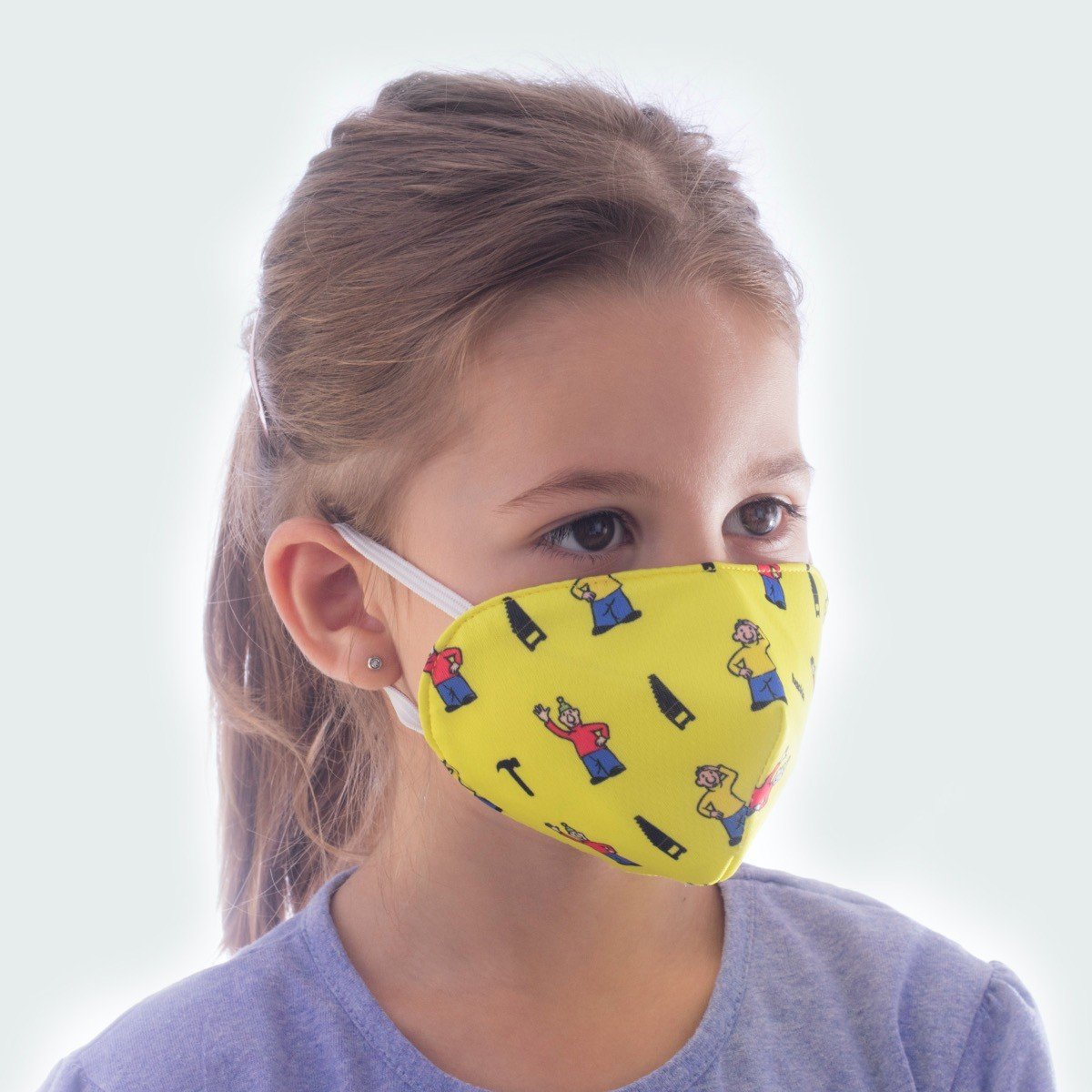 Dětská ochranná maska s FFP2 filtrem Fusakle Pat a Mat Fusakle