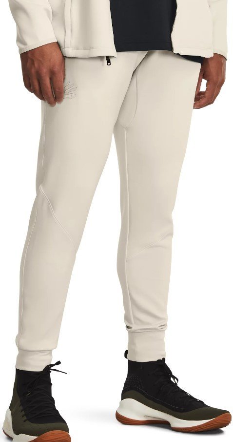 Kalhoty Under Armour Curry Playable Pant-WHT