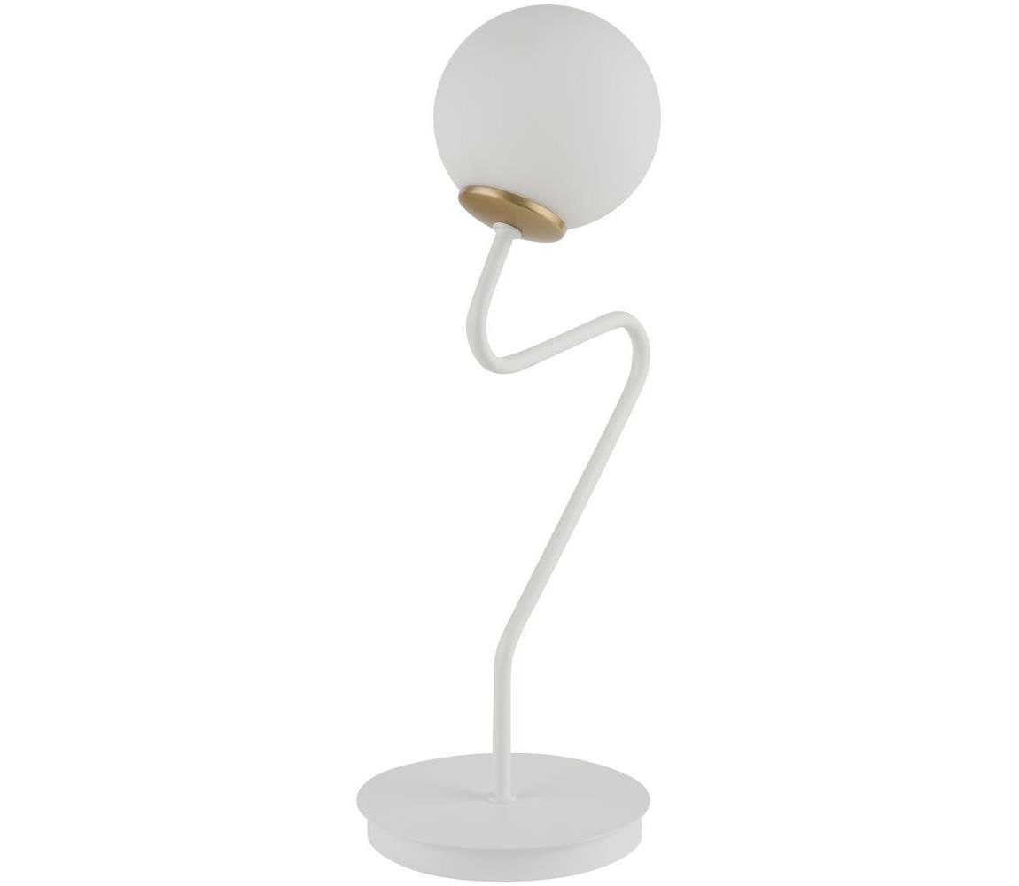 Stolní lampa ZIGZAG 1xG9/12W/230V bílá