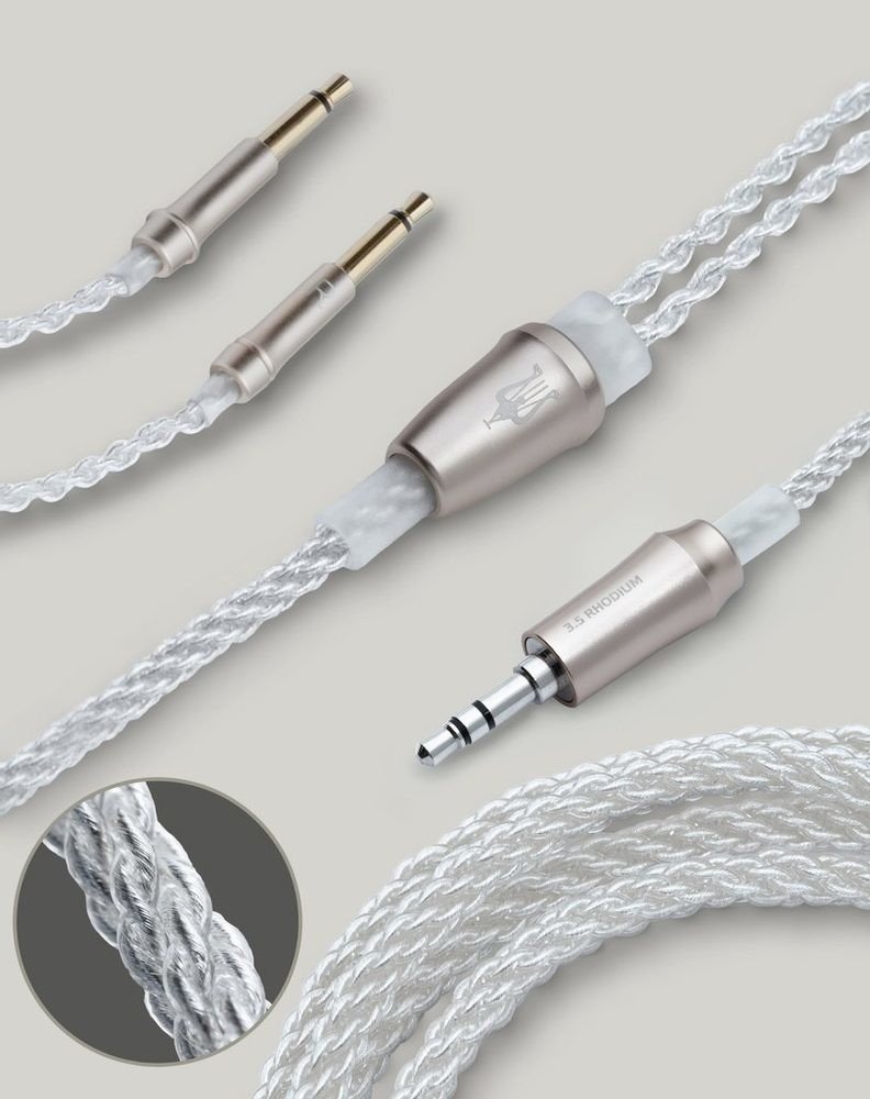 Meze 99 Silver Plated Upgrade Cable - Jack 3.5 mm
