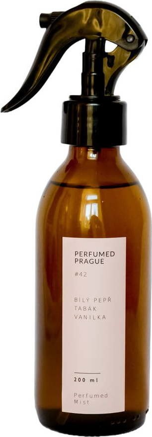 Interiérová vůně 200 ml #42 White Pepper, Tobacco and Vanilla – Perfumed Prague