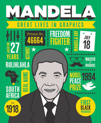 Great Lives in Graphics: Mandela (Graphics Great Lives in)(Pevná vazba)