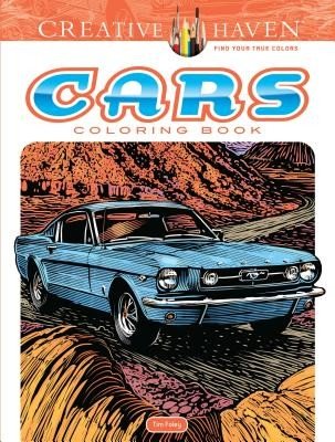 Creative Haven Cars Coloring Book (Foley Tim)(Paperback)