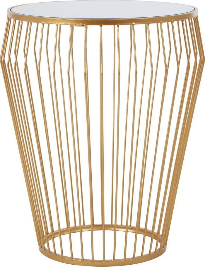 Kulatý odkládací stolek se skleněnou deskou ø 45 cm Avantis – Premier Housewares